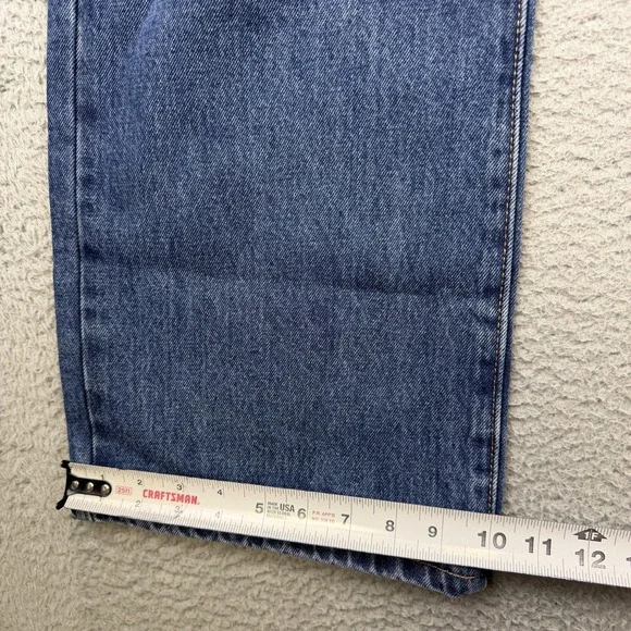 Levis 517 Jeans Mens 40x34 Blue Bootcut Denim Medium Wash Classic Fit **38x34** - Picture 11 of 16
